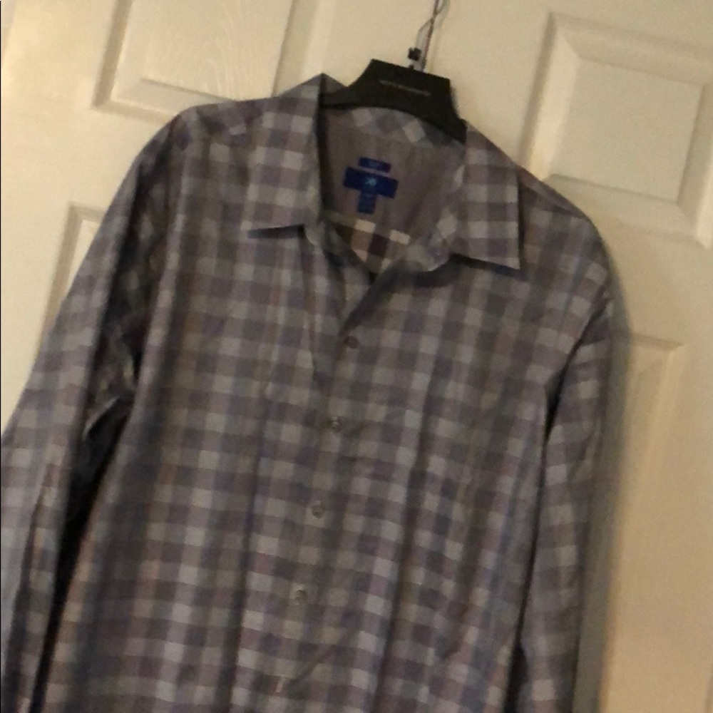 Men’s long sleeve 3XLT dress shirt